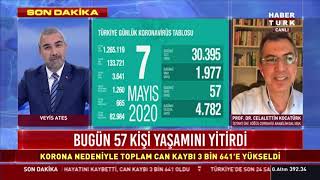 Habertürk TV - Veyis Ateş ile Ana Haber 07 Mayıs 2020 Covid-19 Değerlendirmesi