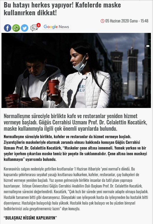 Covid-19 Bitmedi! Maske Bırakılmamalı