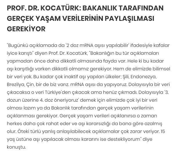 17.08.2021 Tarihli Habertürk Gazetesi