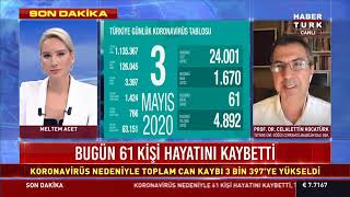 Habertürk TV - Ana Haber'de 03 Mayıs 2020 Covid-19 Değerlendirmesi Yaptım